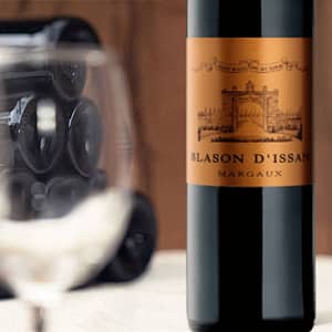 Blason d'Issan second vin Château d'Issan Primeurs 2022 Maison Emmanuel Giraud